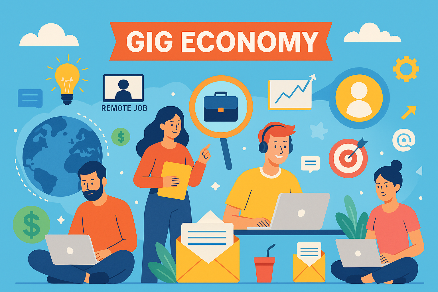 Cover image for blog titled The Future of Work: Why Embracing the Gig Economy is Key for Students and Professionals